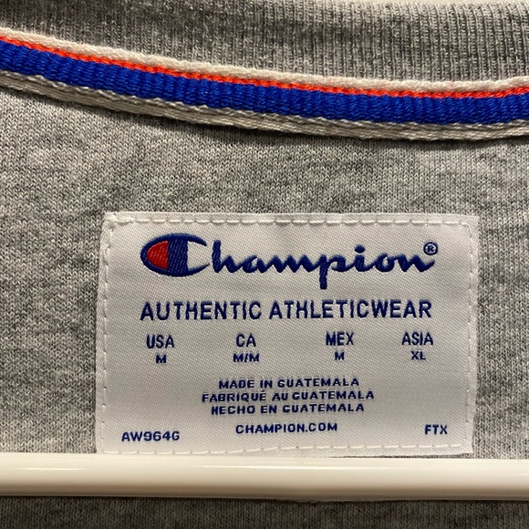Champion Women's PowerBlend Graphic Crew Neck Pullover - Size Medium - Picture 2 of 4